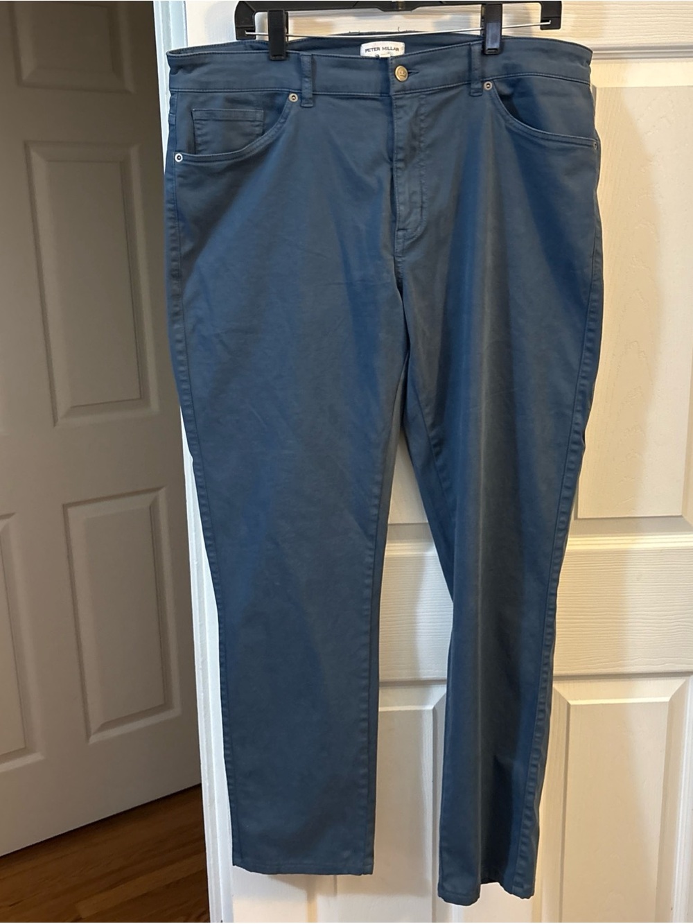Peter Millar Men's Slate Blue Chino Pants
